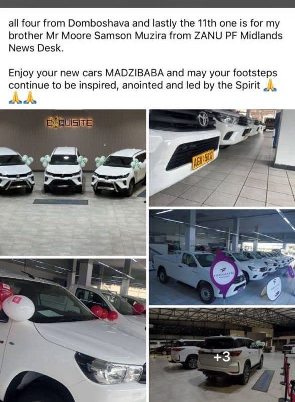 CONGRATULATIONS Zanupf Midlands Info Desk,  CDE MOORE MUZIRA ..