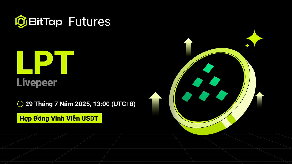 📢 Thông báo niêm yết｜$LPT
💠 Cặp giao dịch: LPT/ USDT
💠 Thời gian niêm yết: 29 tháng 7, 2025 (UTC+8)
Giao dịch ngay: buff.ly/Uflcyzu
Chi tiết:reurl.cc/Y3dOdL n8 
#LPT #LPTUSDT