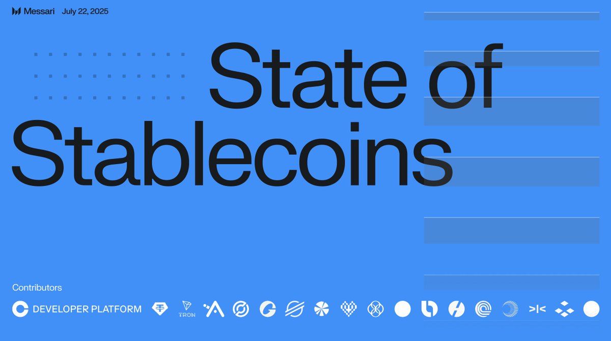 mdoorfard's tweet image. #Stablecoins have emerged as the financial rails of #Crypto. A recent @MessariCrypto report underscores how money is becoming increasingly fungible across borders and networks.
Download the report here: messari.io/report/state-o…