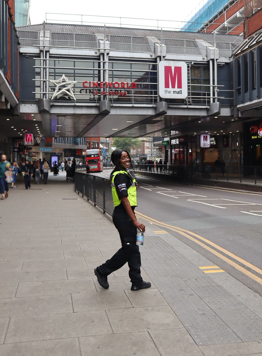 woodgreenbid's tweet photo. Wood Green BID’s iconic Street Ranger has recently teamed up with ASEL Security to help keep the BID area safe👮‍♀️✨

Tackling crime and antisocial behaviour is a key priority for the BID. Our Street Ranger works closely with local businesses and Met Police to ensure quick, coordinated responses to theft, ASB, and pickpocketing.

You’ve probably seen her friendly face out on the High Road — always on the move, supporting the community and keeping Wood Green safe! 👟💙