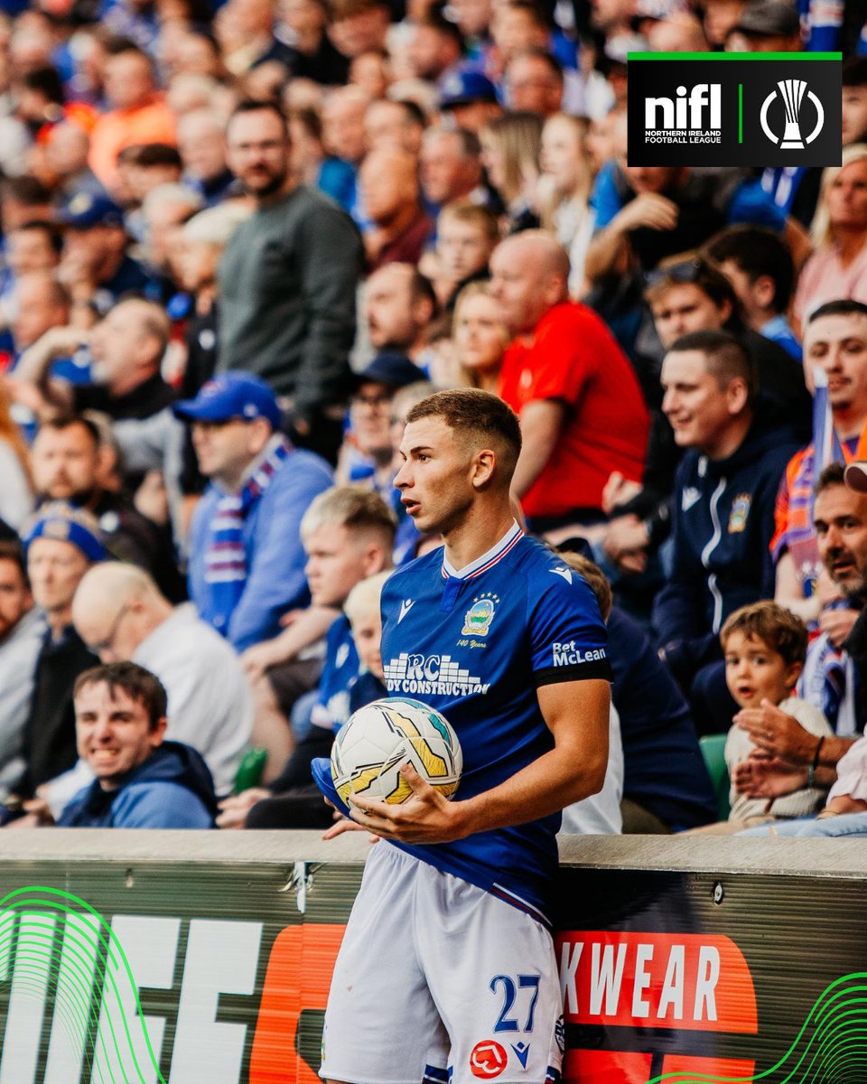 OfficialNIFL's tweet image. European football at Windsor Park 🌍
@OfficialBlues vs Žalgiris
🔜 Thursday night