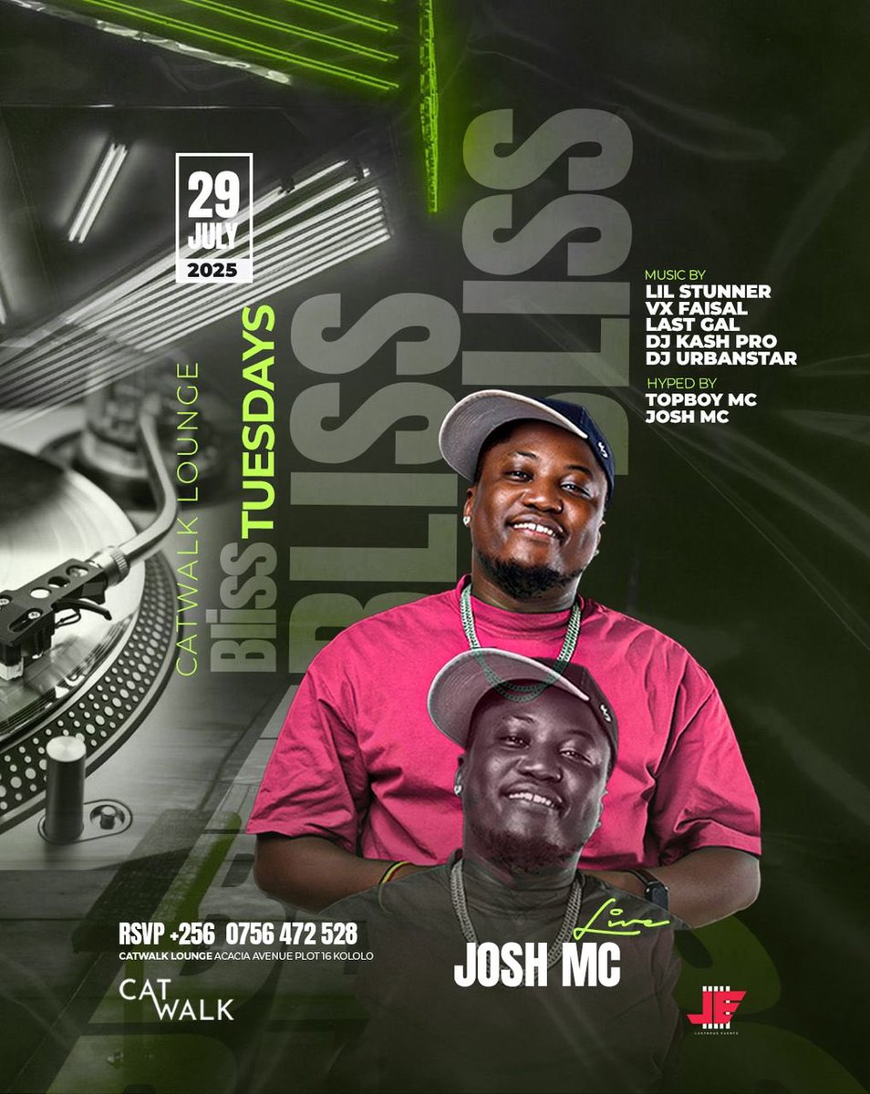 Paul 🇺🇬 (@paul256_) on Twitter photo Who is free tonight we go for #BlissTuesdays 
📍 <a href="/CatwalkKla/">Catwalk Lounge Kampala</a> Who is free tonight we go for #BlissTuesdays 
📍 <a href="/CatwalkKla/">Catwalk Lounge Kampala</a>