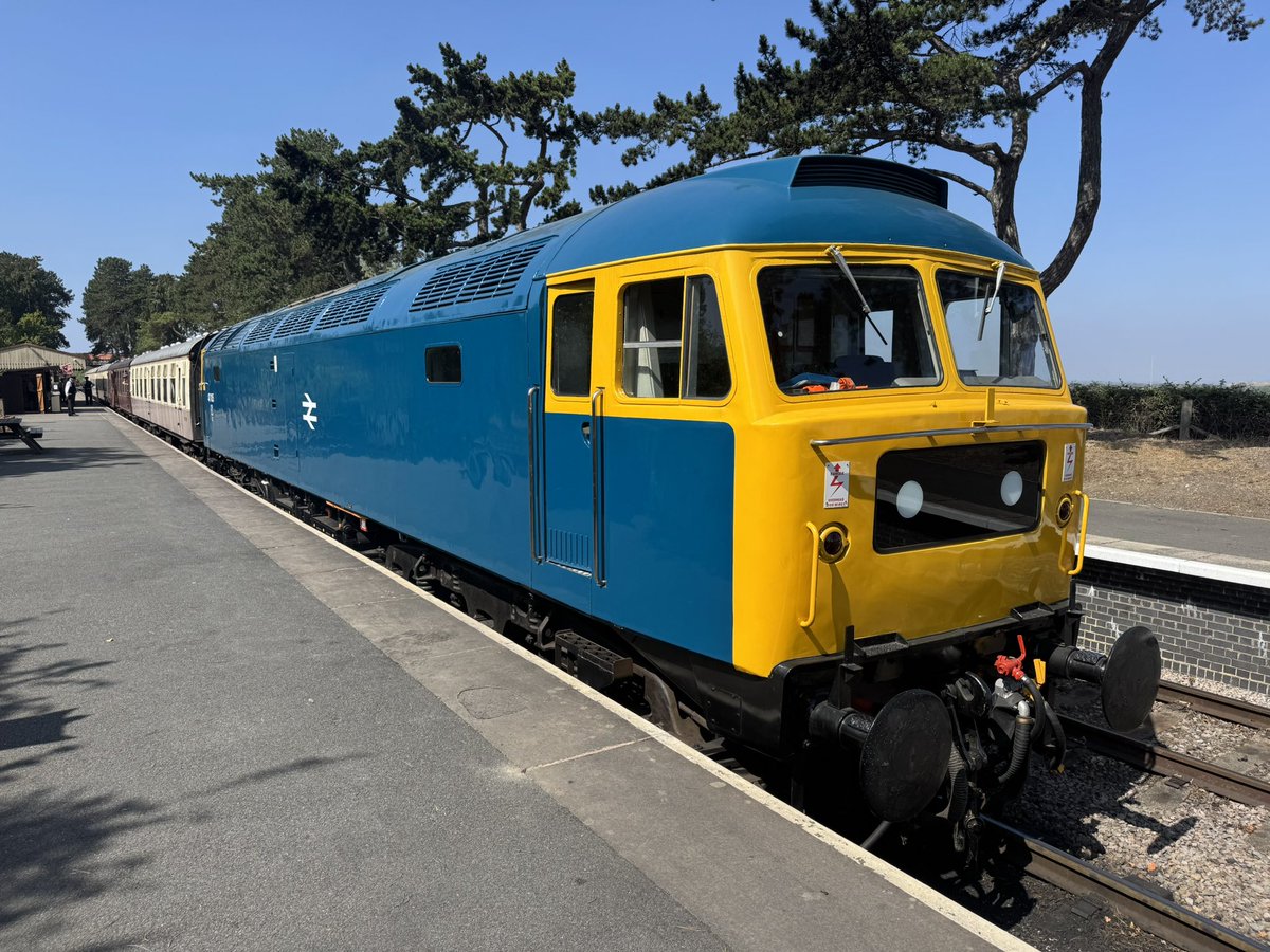 There’s more 47105 action this week, on Thursday 31st July it’s on the Green 84 mile timetable which starts with the 0940 to Broadway, then on Saturday 2nd August it’s on the last round trip of the Red timetable.