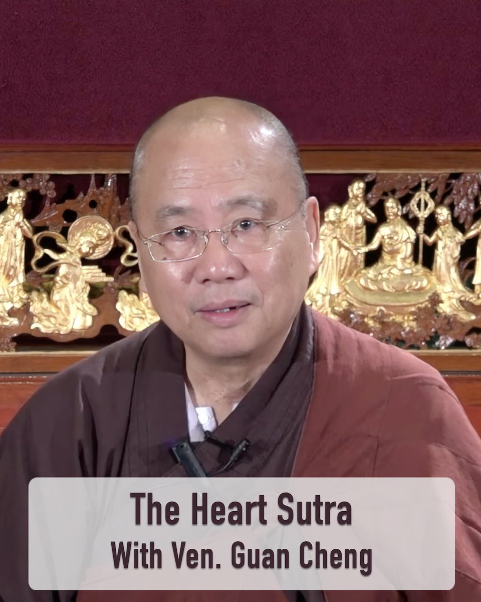BDG on YouTube: The Heart Sutra with Ven. Guan Cheng (Lecture 21)

🔗 Watch: youtu.be/Ma3bcMvJBb8

#Buddhism #Buddha #Mahayana #Dharma #DharmaTalk #HeartSutra #Wisdom #Liberation #Spirituality