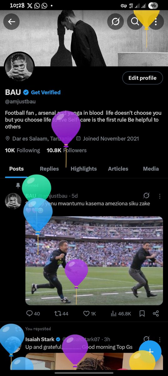 Happy birthday to me 🤝