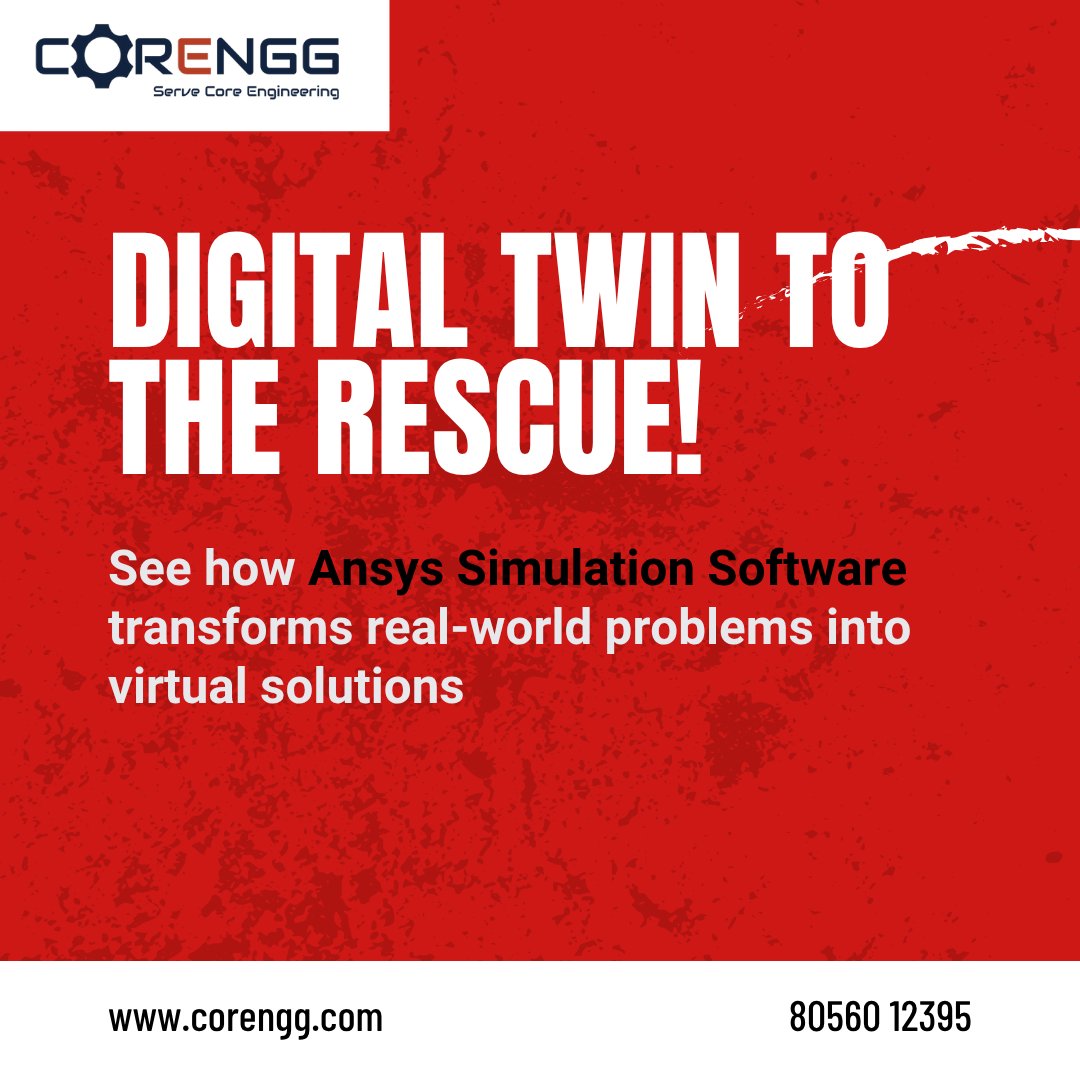 corenggtech's tweet image. Digital Twin to the Rescue!
From predicting failures to optimizing thermal loads, Ansys Simulation Software makes it real.
Powered by @corenggtech
Bridge physical & digital:
🔗 corengg.com/ansys/
#digitaltwin #AnsysSimulation #CAEtools #SmartManufacturing #Engineering