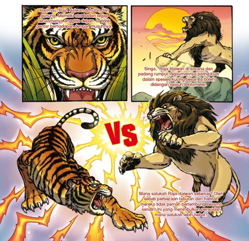 GEMPAK_KGS's tweet image. Selamat Hari Harimau Sedunia 🐯🐅🔥
Banyak tau komik Gempak Starz yang ada rimau!!! Aummmmmmm.