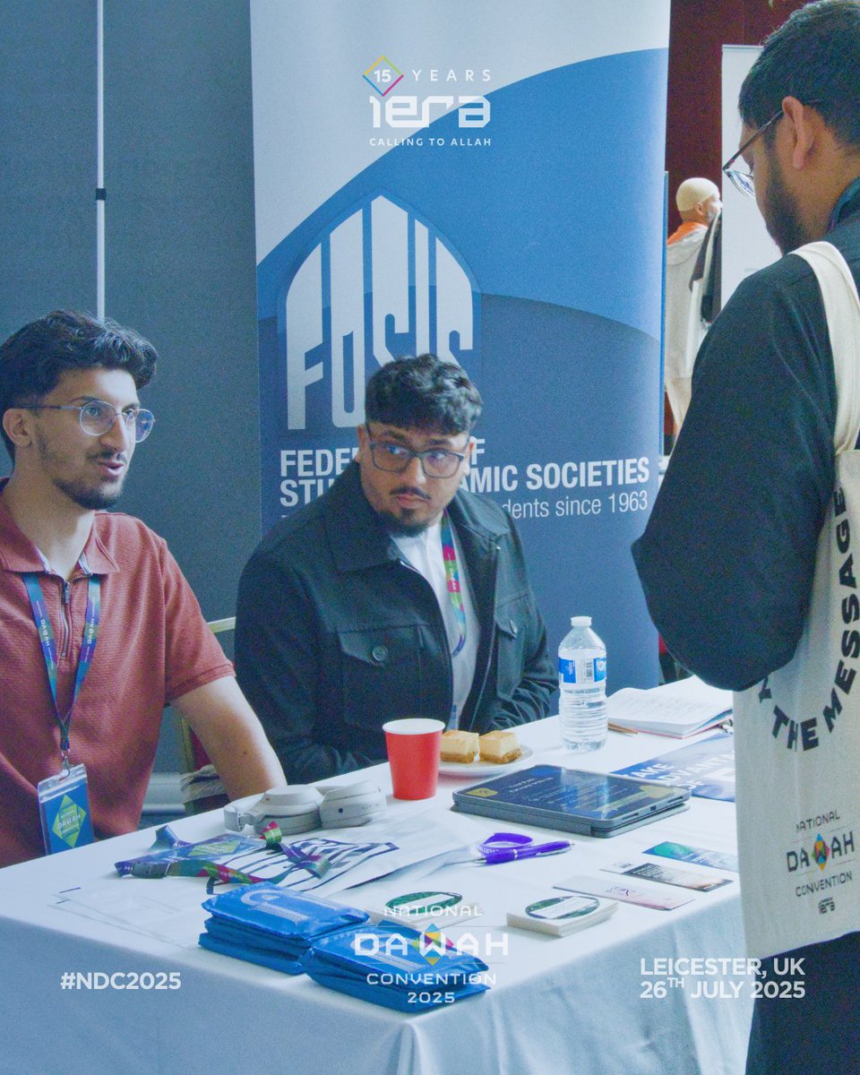 🤝 Connections that matter.

From heartfelt reunions to first-time introductions — the National Dawah Convention wasn’t just about talks and seminars.

It was about building a network of people who care.

People who are committed to sharing Islam.
Who understand we’re stronger