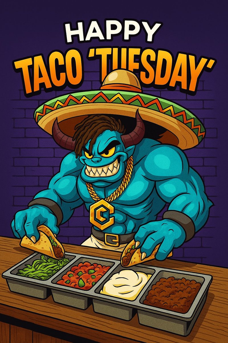 Where are you at Cronies??  It's Taco Tuesday!