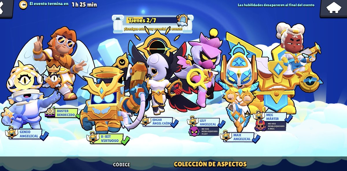 ivant9ill's tweet image. Ya se va a acabar el evento y solo me salió una skin (porq la de buster no cuenta)