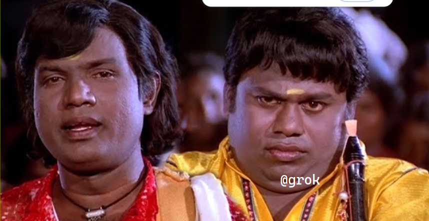 RajaYuvan's tweet photo. @grok 😂🤣 https://t.co/KthJ8oOKon