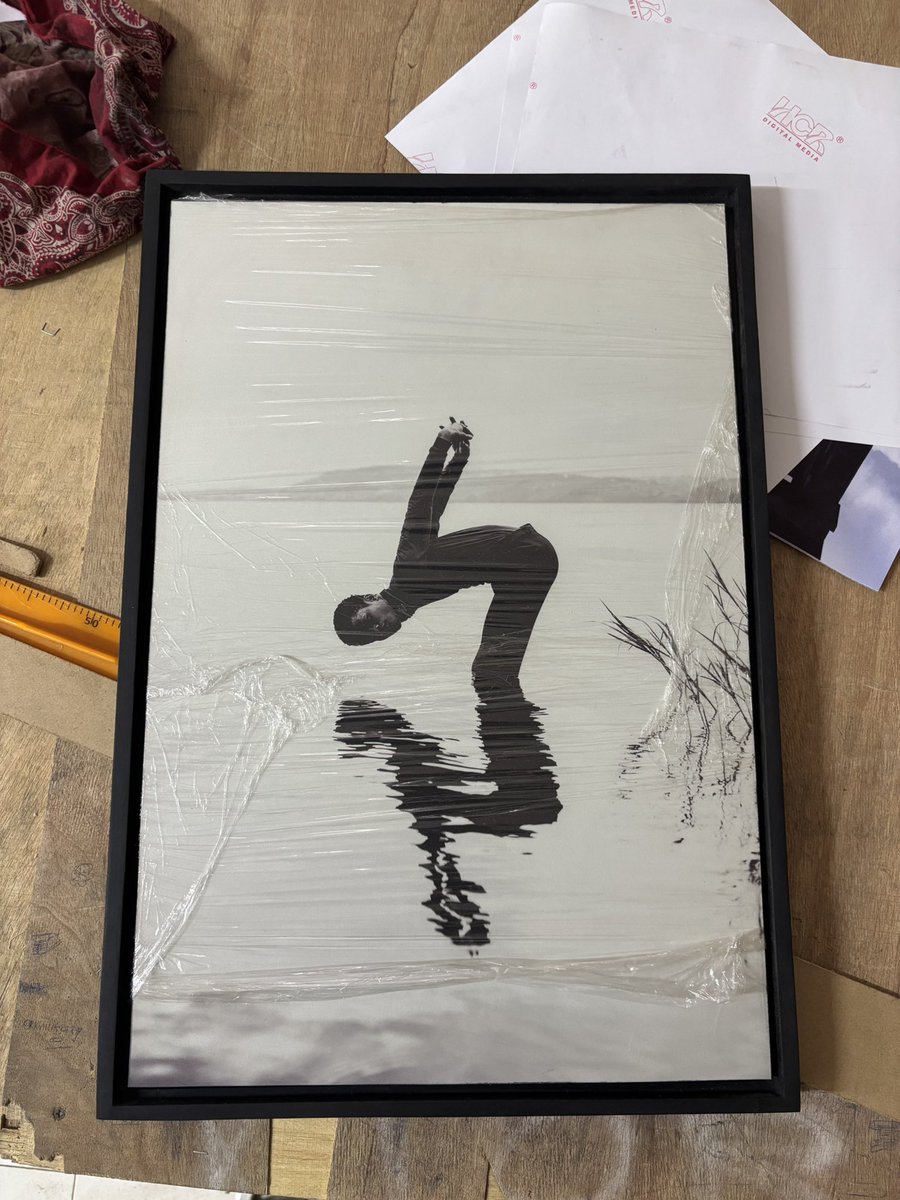 as0mani's tweet photo. Another “Wade in Water” print on its way to a new home!✈️📦
Always nice to see my work in print!

🖼️ @IframesG https://t.co/w1DcwcORv4