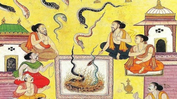 On Nāga Pañcamī, we honour the serpent deities and their deeper presence in our itihāsa.

Shivakumar GV’s (<a href="/SaamaanyaJ/">Shivakumar GV INDICA</a> ) Mahabharata Metaphors reflects on Janamejaya’s Sarpa Satra and how Āstīka’s intervention brought an end to a destructive vow. A tale where wisdom tempers