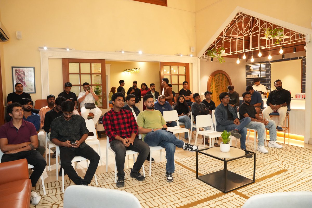 Kanika Mishra ๐ Token2049 ๐ฆ๐ช (@mishrakanika3) on Twitter photo Aethir Forgeโs first Bengaluru event!
Big thanks to <a href="/0xnimesh/">Nimesh ๐พ</a> for being a great teammate, and to <a href="/SheejKoul/">SheejK</a> and <a href="/KushagraCrypto/">Kushagra | Okto ๐</a> for providing the support we needed.
From amazing panelists to engaged attendees, and from great food to the mocktail bar - everything made the evening Aethir Forgeโs first Bengaluru event!
Big thanks to <a href="/0xnimesh/">Nimesh ๐พ</a> for being a great teammate, and to <a href="/SheejKoul/">SheejK</a> and <a href="/KushagraCrypto/">Kushagra | Okto ๐</a> for providing the support we needed.
From amazing panelists to engaged attendees, and from great food to the mocktail bar - everything made the evening