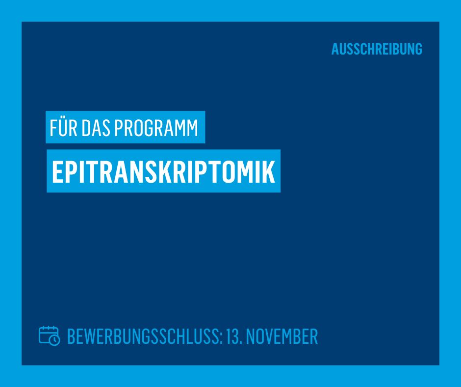 🗺️ Unser neues Programm 𝘌𝘱𝘪𝘵𝘳𝘢𝘯𝘴𝘬𝘳𝘪𝘱𝘵𝘰𝘮𝘪𝘬 soll dazu beitragen, die erfolgreiche Forschung in Baden-Württemberg auf dem Gebiet weiter auszubauen und im internationalen Kontext zu festigen. ➡️ Mehr erfahren: bwstiftung.de/Epitranskripto…