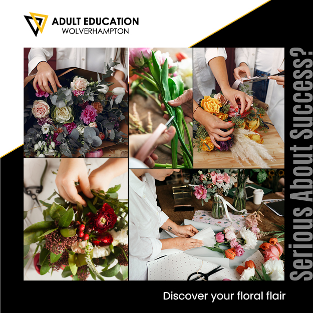 Discover the art of flower arranging with our Floristry course at Adult Education Wolverhampton. Hands-on, beginner-friendly, and perfect for a new hobby or career. Enrol now!
AEW, Old Hall Street, WV1 3AU
01902 558180
aes.wolverhampton.gov.uk
#Floristry #Wolverhampton