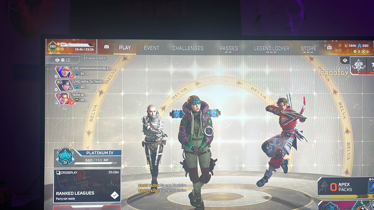 AnUbIs_gOd420's tweet photo. @Respawn @PlayApex This updated or test fucked up my account. My account has been zero’d out and all my content skins is gone. My main account banned for what ever reason I don’t know. Both my accounts In one go. Anubis_god420 and UHHHHHHHHHHHHHH169 both gone in the blink of and eye https://t.co/5DU8yoF8hS