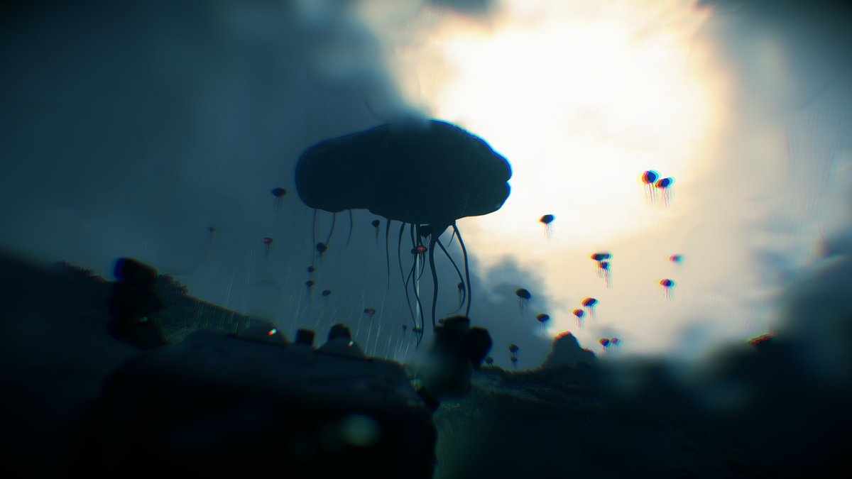 chiyoko60107's tweet image. クラゲのヌシ！？
#DeathStranding2 
#DS2Photomode 
#DS2