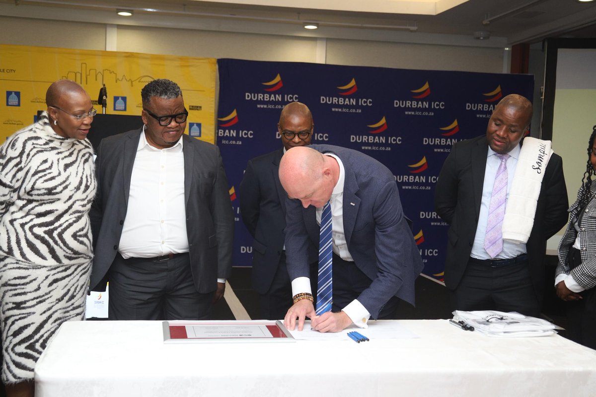 Durban is indeed open for business! The eThekwini Municipality, alongside the Durban ICC and World Trade Centres Association, celebrated a historic milestone with the license signing ceremony for South Africa's first World Trade Centre at the Inkosi Albert Luthuli International