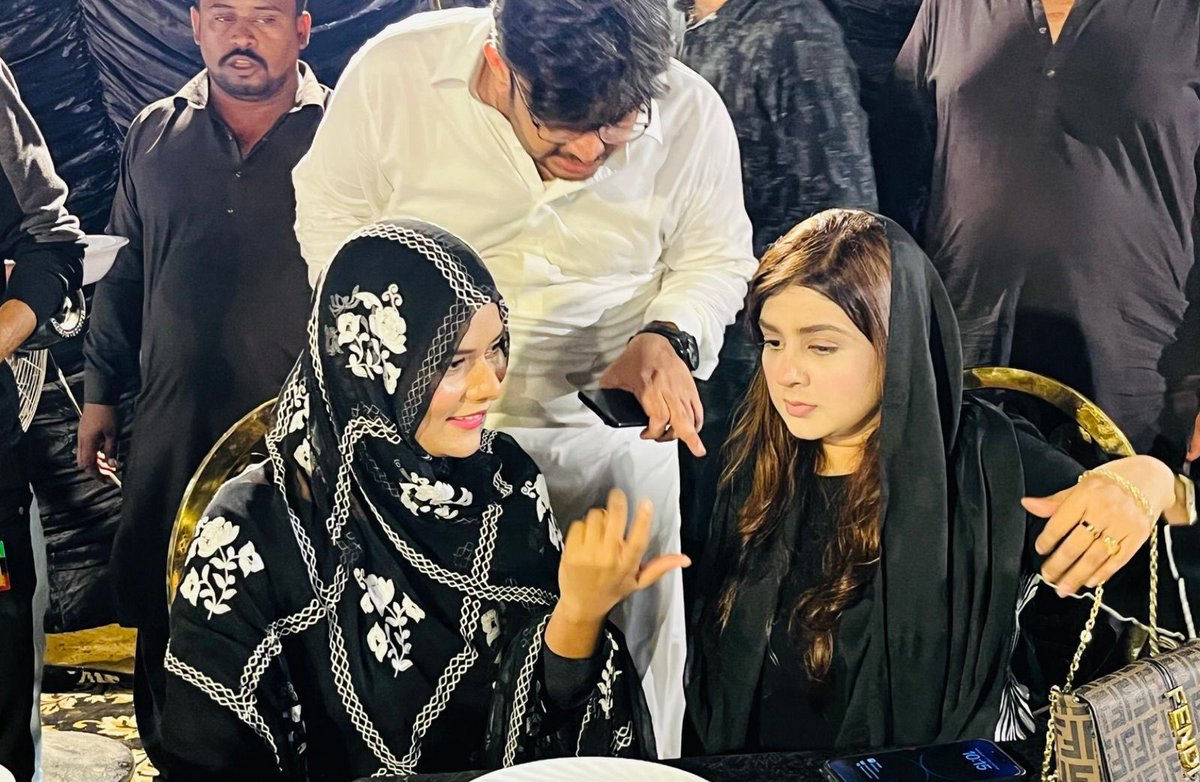 Syeda Wajiha Abid Rehmani (@wajihaabid1) on Twitter photo Last nights, <a href="/SMNaqi21/">SM Naqi</a> hosted a Niyaz-e-Moula wonderful Haleem gathering. Truly grateful for being invited to such a beautiful event and for all the respect and love we received. May ALLAH bless him abundantly for his hospitality. 🤲✨
<a href="/ShahidaRehmani/">Dr Syeda Shahida Rehmani</a> <a href="/TehsinAbidi/">Syeda Tehseen Abidi</a> Last nights, <a href="/SMNaqi21/">SM Naqi</a> hosted a Niyaz-e-Moula wonderful Haleem gathering. Truly grateful for being invited to such a beautiful event and for all the respect and love we received. May ALLAH bless him abundantly for his hospitality. 🤲✨
<a href="/ShahidaRehmani/">Dr Syeda Shahida Rehmani</a> <a href="/TehsinAbidi/">Syeda Tehseen Abidi</a>