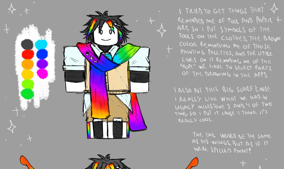 Skin Concept An UNOFFICIAL skin concept for Two Time, named "Colorful ...