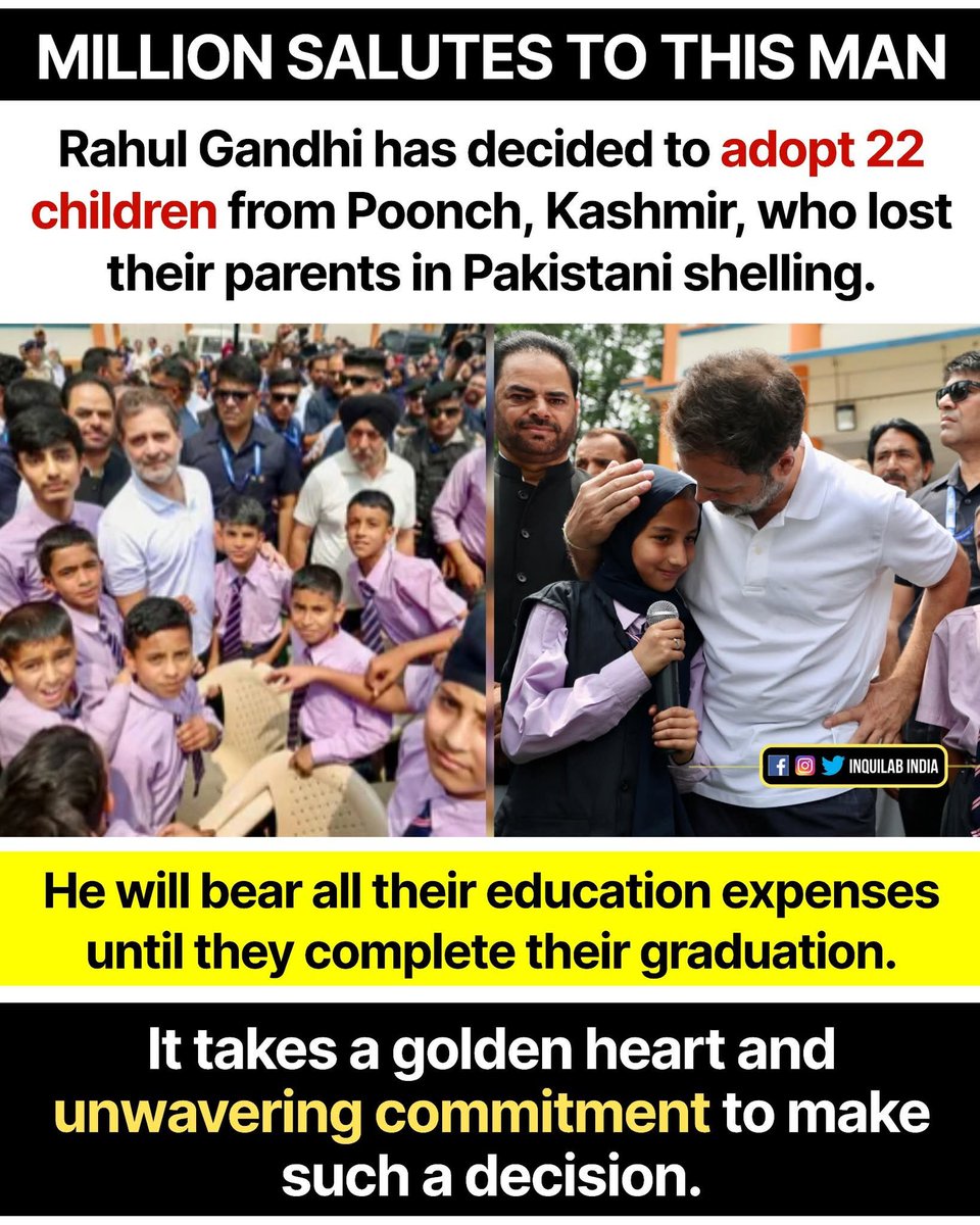 Absolutely a true people's leader 🙏