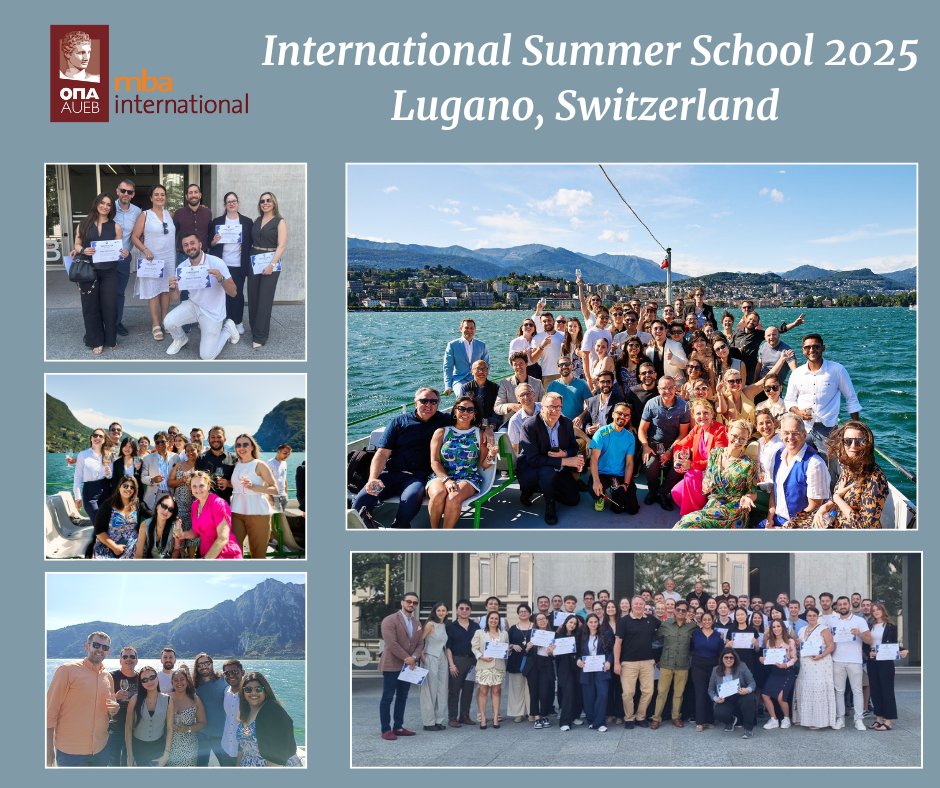 A group of i-MBA students grasped the opportunity to participate in the International Summer School 2025 “ESG Meets Blockchain” in beautiful Lugano, Switzerland! 
It was a truly enriching experience filled with insightful lectures, workshops, cultural exchanges, and networking!