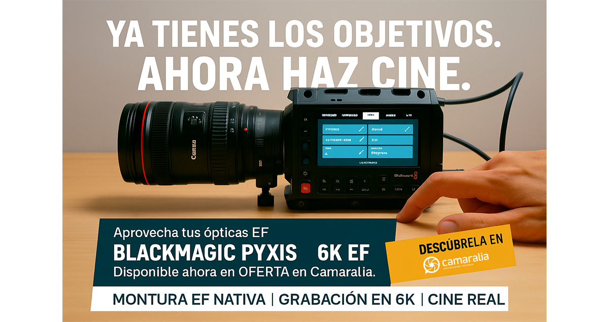 🎬 ¿Tienes objetivos EF?

Entonces solo te falta una cámara que esté a la altura.

🔥 Blackmagic PYXIS 6K EF: camaralia.com/es/12636-2039-…

✅ Montura EF nativa
✅ Grabación en BRAW
✅ Sensor Super 35

#BlackmagicPYXIS #MonturaEF #GrabaciónProfesional #Camaralia