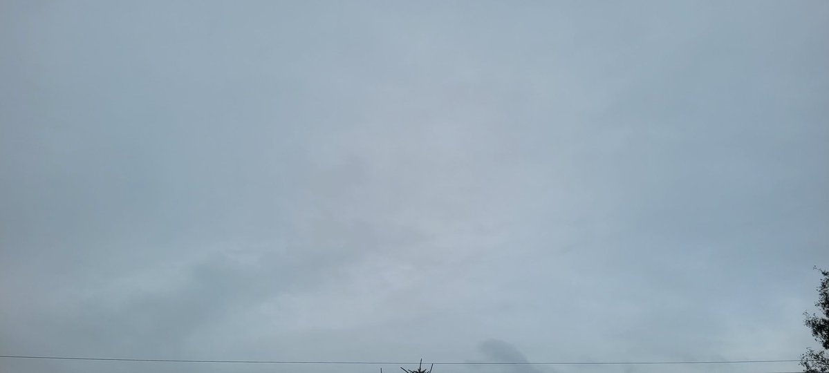 Day 11 of waking to a sunless, featureless blanket of man made grey cloud. It seems the dimming of the sun is in full swing on corruption island and it se3ms the majority of folk don't see or care. #Chemtrails