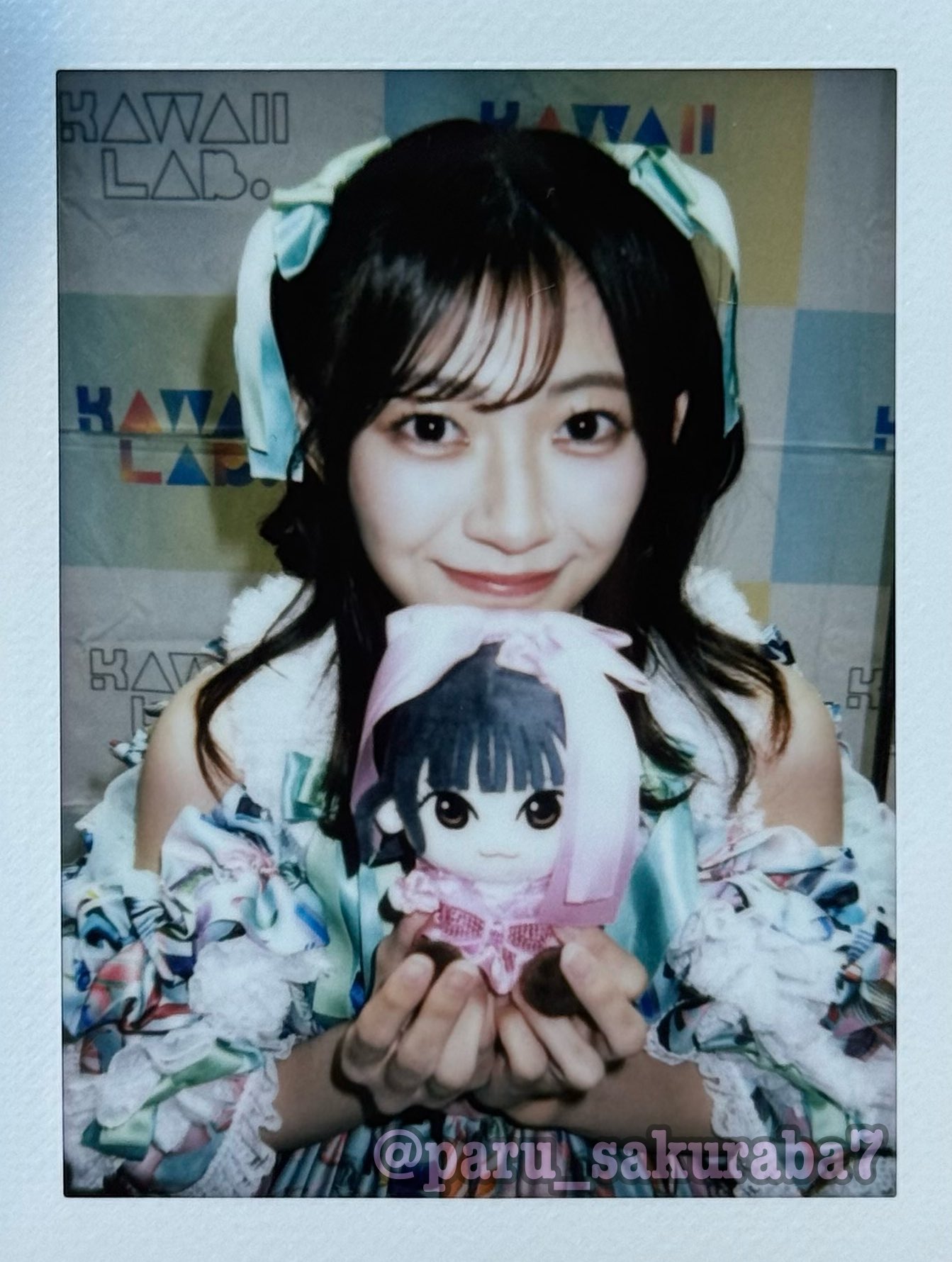 きゅーすと　ペアチェキ　桜庭遥花　板倉可奈　くらげ衣装　チェキ　ぱるたん まなしゅん🌸*・🍡 on X: 
