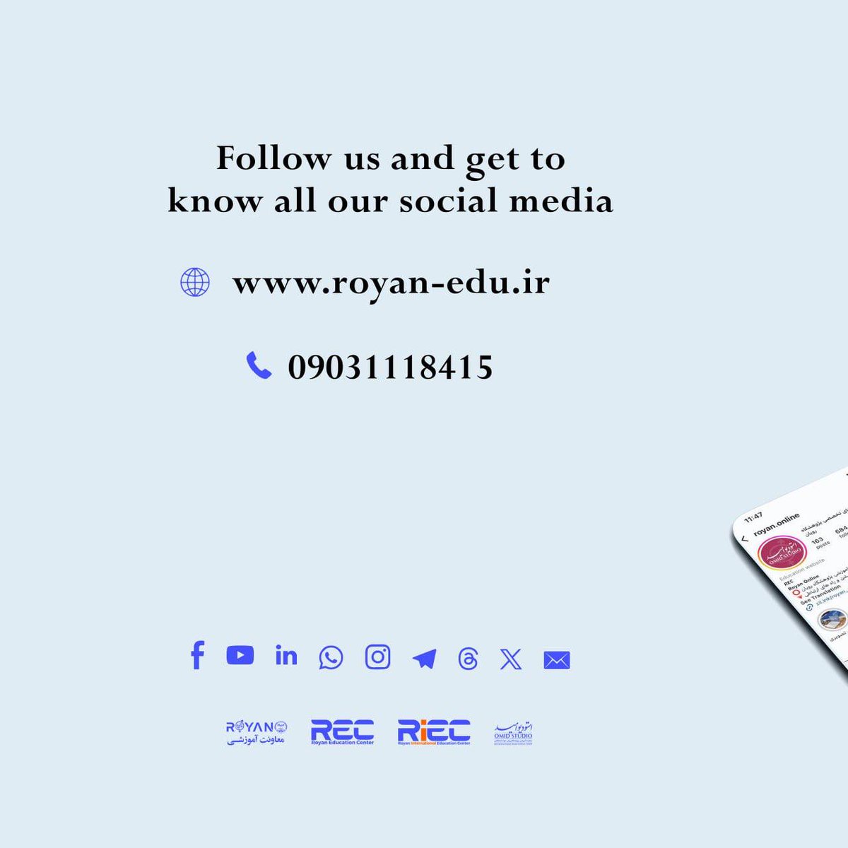 royan_edu's tweet photo. 🔬 دوره تخصصی فلوسایتومتری

✅ آشنایی با اصول و مقدمات فلوسایتومتری
✅ انتخاب هوشمندانه فلوروکروم‌ها و آنتی‌بادی‌ها
✅ آموزش نرم‌افزار FlowJo و آنالیز داده‌ها
✅ بررسی مفاهیم Compensation و تحلیل داده‌های چندرنگ

📅 تاریخ برگزاری: ۱۵ تا ۱۷ مرداد ۱۴۰۴ https://t.co/QpSjPRQ00U