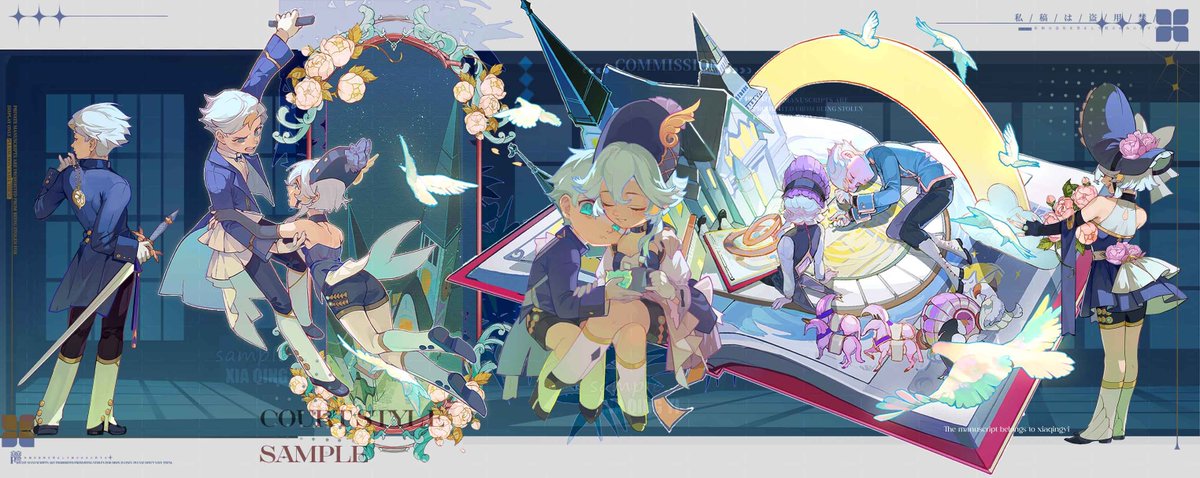 xiaqingyi's tweet photo. The Shatli series is updated again🥰🥰💕💕#oc #commsopen #art #cute #kawaii #plushie #Chibis #artmoots https://t.co/qKD2LspMnk