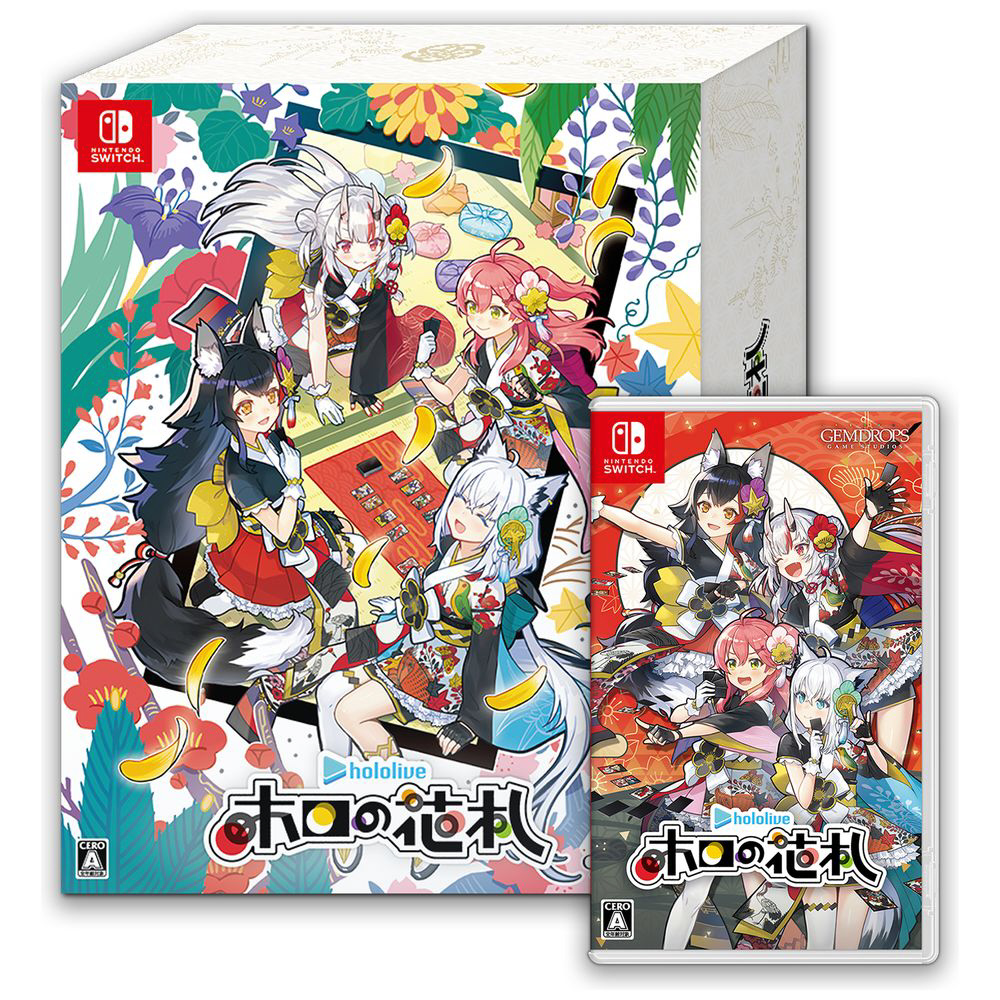 ホロライブ のメンバーが描かれた”オリジナル花札”で遊ぶ