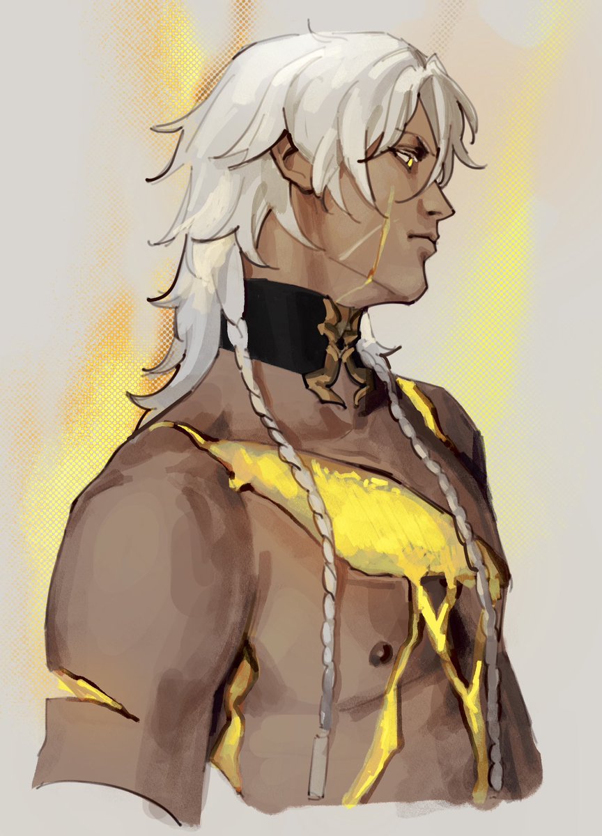 your_whitesilk's tweet image. Doodled Nanook as a warmup
