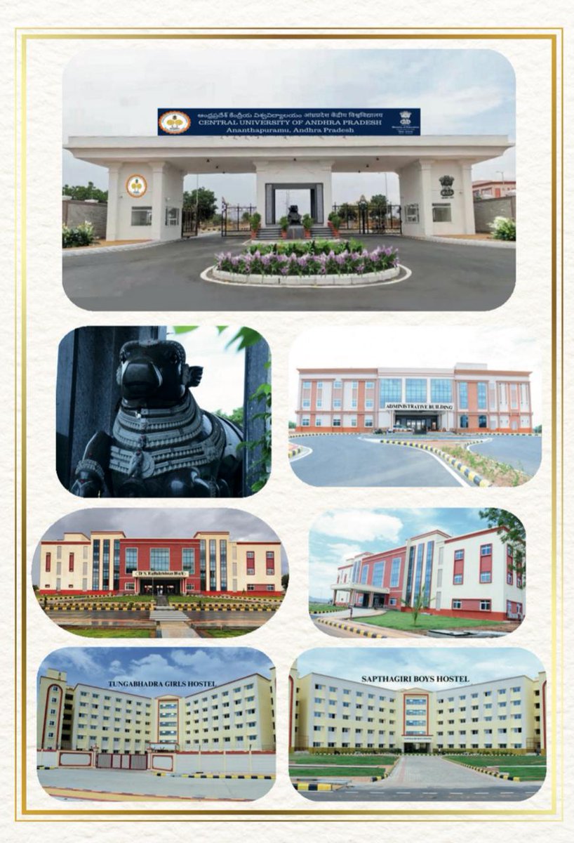 Vishnu Vardhan Reddy (@svishnureddy) on Twitter photo A monumental moment for Andhra Pradesh!
The Central University of Andhra Pradesh’s permanent campus is being dedicated to the nation under the visionary leadership of PM Shri <a href="/narendramodi/">Narendra Modi</a> ji.
A significant gift to the state’s education landscape from the Union Government. A monumental moment for Andhra Pradesh!
The Central University of Andhra Pradesh’s permanent campus is being dedicated to the nation under the visionary leadership of PM Shri <a href="/narendramodi/">Narendra Modi</a> ji.
A significant gift to the state’s education landscape from the Union Government.