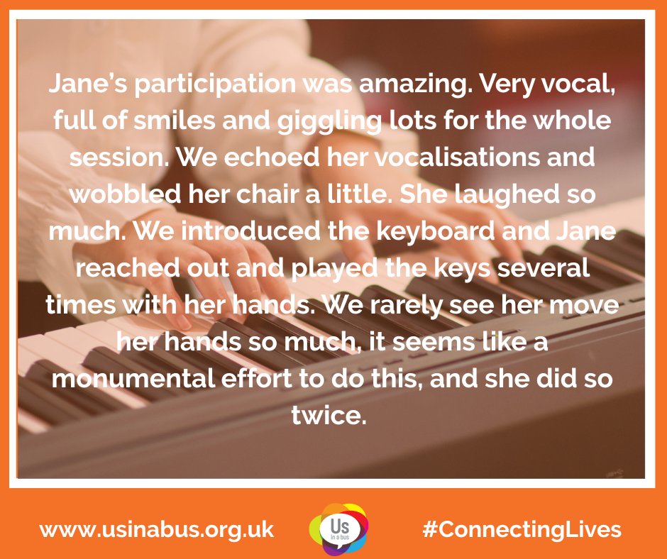 UsInABus's tweet image. #learningdisability #connectinglivessince1990 #intensiveinteraction #charity #disability #specialneeds #PMLD #autism #disabilityawareness