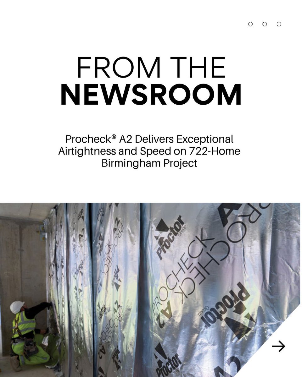 Procheck® A2 helped Titan Interior Solutions deliver speed, safety, and airtightness on a major Birmingham scheme. See why it outperformed.

Read more here.👉architectsdatafile.co.uk/news/procheck-…

#AirtightnessMatters #FireSafeDesign #ProcheckA2 #ADF #ArchitectsDatafile