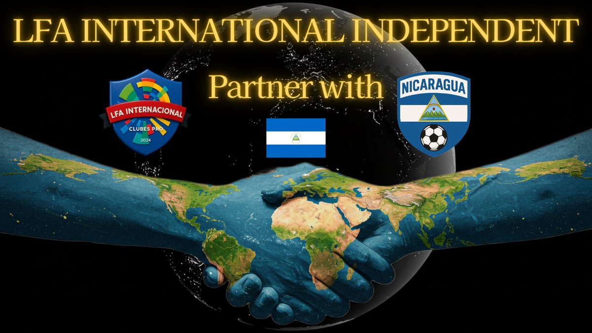 ⚽LFA INTERNATIONAL INDEPENDENT⚽

🤝Partner🤝

🇳🇮Nicaragua🇳🇮

We create designs for clubs and organisations who want to partner with us so send us a DM if you're interested

#FC25 #EAFC25 #EAFCClubs #ProClubs #ClubsPro #International #Global #World #RT #Share #RP