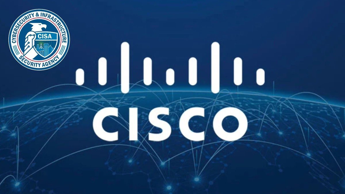 VaultEdgeIT's tweet image. 🚨 CISA Alert: Cisco ISE Vulnerabilities Exploited
CVE-2025-20281 &amp;amp; CVE-2025-20337 allow remote root access — now in CISA’s KEV catalog.

🔗cybersecuritynews.com/cisco-identity… 
 #CiscoISE #CVE202520281 #CyberSecurity #CISA #RCE #MSP #ZeroTrust #KEV #T