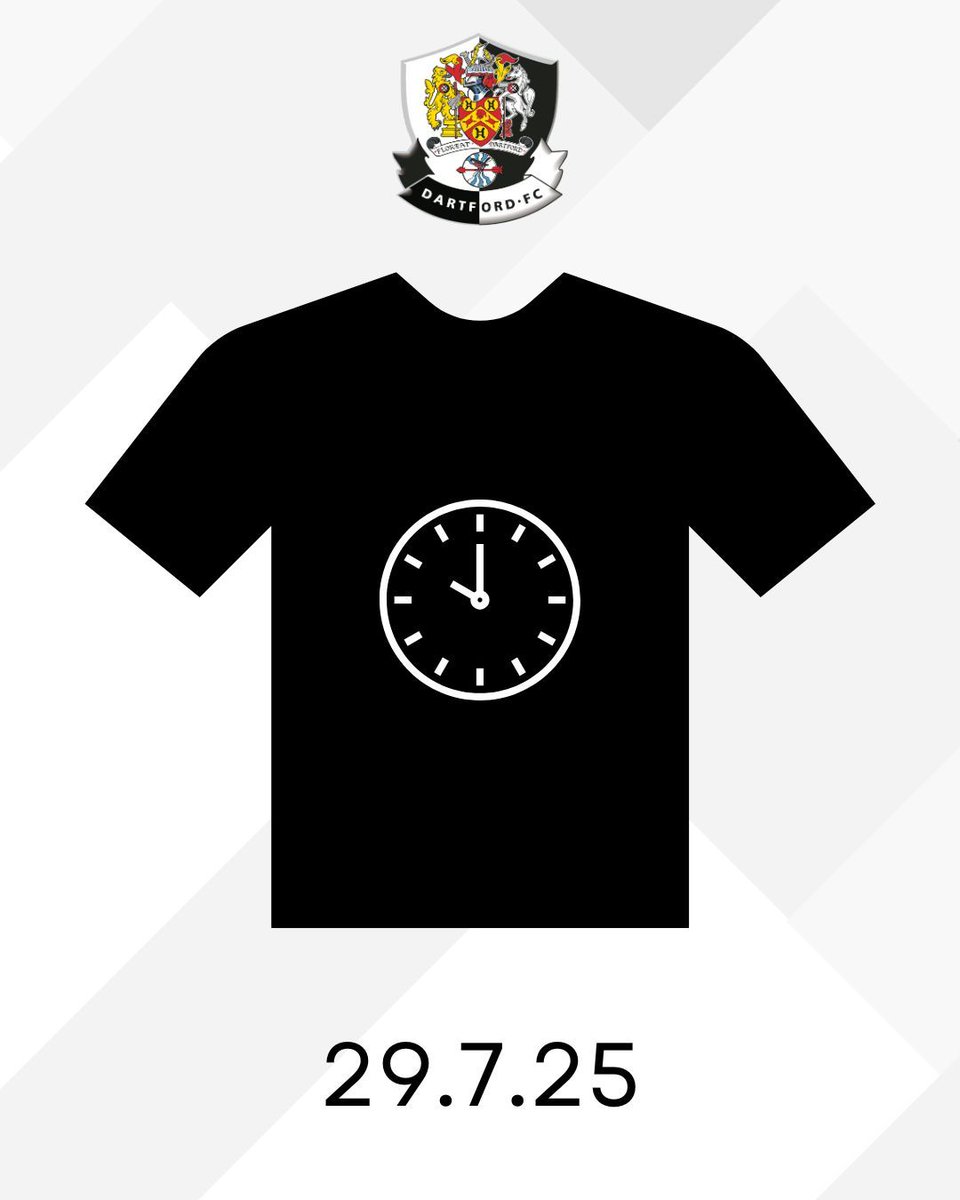 dartfordfc's tweet image. New threads 🧵 

29.07.25 - 10am ⚪ ⚫ ❔