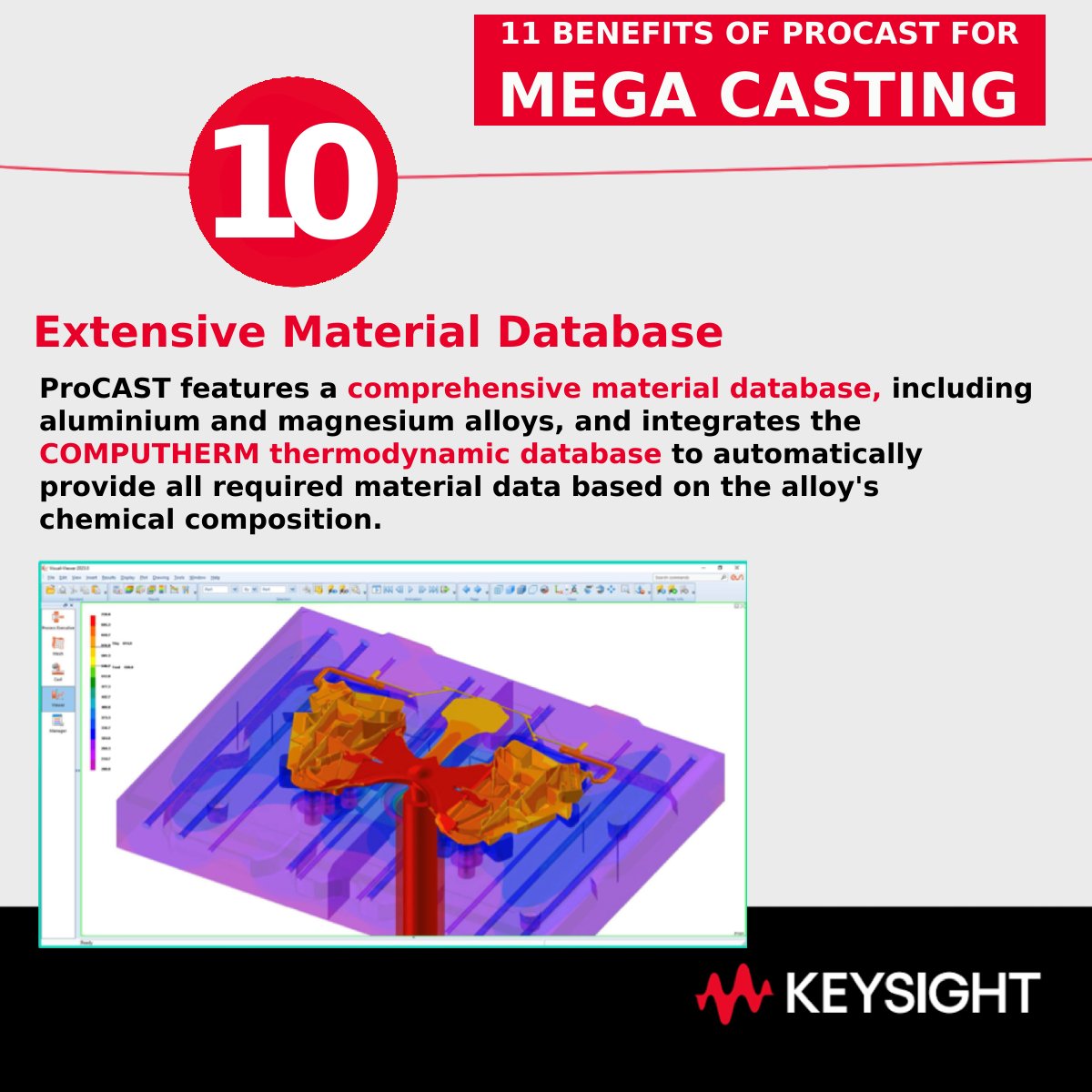 ESIgroup's tweet image. 🔬 Day 10 of “11 Reasons to Use ProCAST for Mega Casting”!

🔹 Reason 10: Extensive Material Database

Built-in Al &amp;amp; Mg alloys + COMPUTHERM integration = precise, composition-based thermodynamic data.
👉 hubs.ly/Q03wPzyL0

#MegaCasting #ProCAST #AlloySimulation #GigaCasting