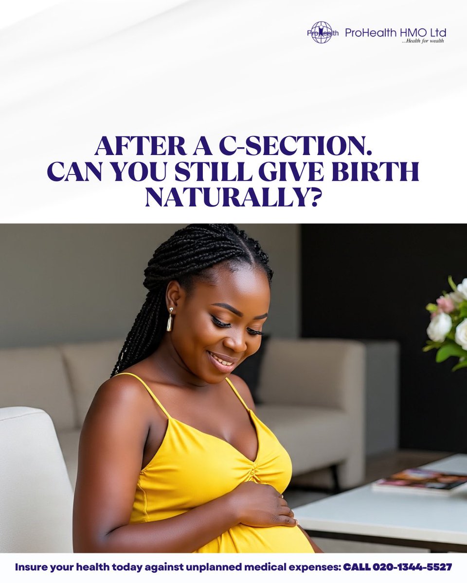 ProHealthHMO's tweet image. Did you know that having a C-section doesn&apos;t mean you can&apos;t have a vaginal birth in future pregnancies? 

Consult your doctor to discuss the safety of VBAC (Vaginal Birth After Cesarean) for you! 

#VBAC #VaginalBirthAfterCesarean #WomenHealth #NigerianHealthCare