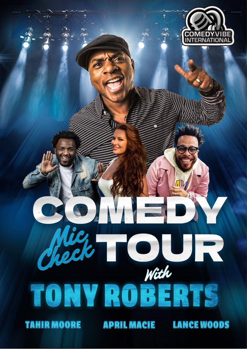 Comedy Vibe presenteert: de allereerste Mic Check Comedy Tour. In september, gaat De Goudse Schouwburg op z’n kop met de allerbeste comedians uit de VS, zoals April Macie, Tony Roberts en Lance Woods.

📆 18 september 2025
📍 De Goudse Schouwburg, Gouda
🎫 Tickets zijn nu te koop