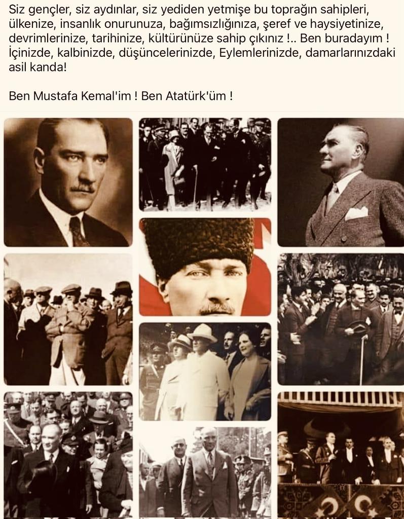 ATATÜRK Diyor ki;