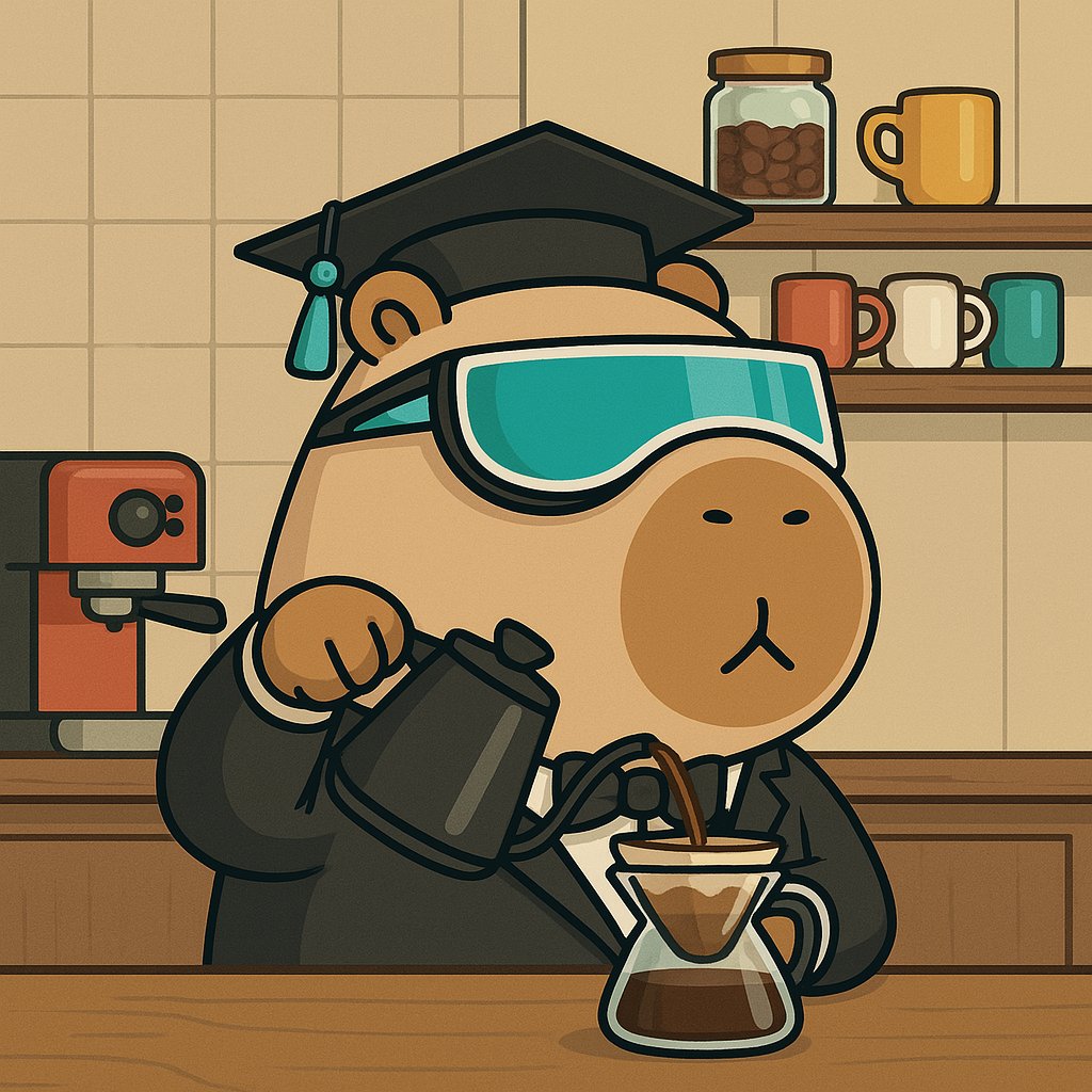 This Yapybara is getting ready for the day ☕️

Every morning starts with fresh intents.

Intents of the day:
→ Breaking down how <a href="/anoma/">Anoma</a> allows users to declare what they want as an intent, while solvers handle the coordination behind the scenes
→ Highlighting why the
