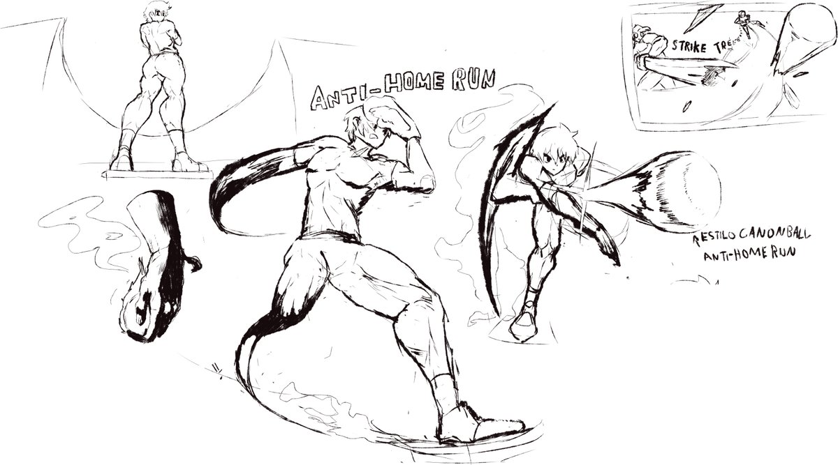 I was rusty so i draw a baseball guy