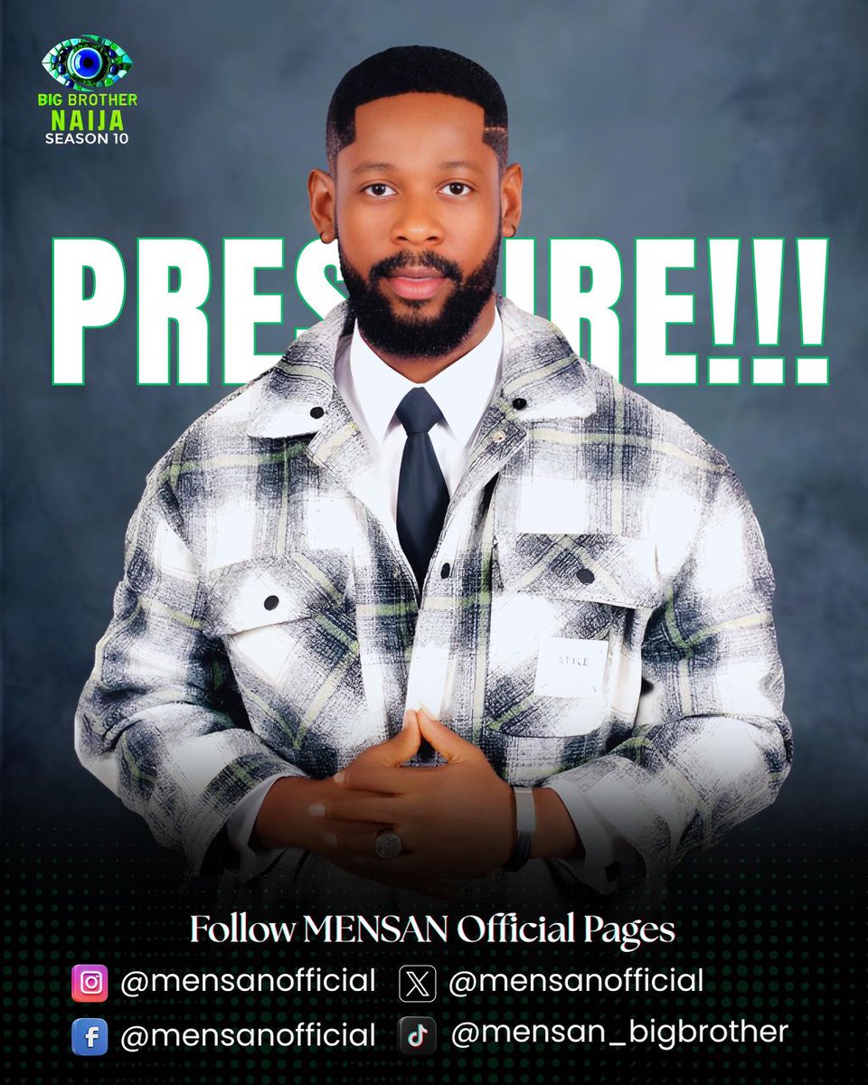 Mensanbbn's tweet image. Official pages for Mensan.
#BBNaijaS10
#BBNaija10
#BBNaijaseason10
#Mensan
#Watersideboy