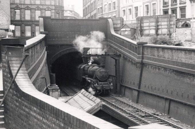 Weekday Cross, #Nottingham, 1966. Credit: John Neave