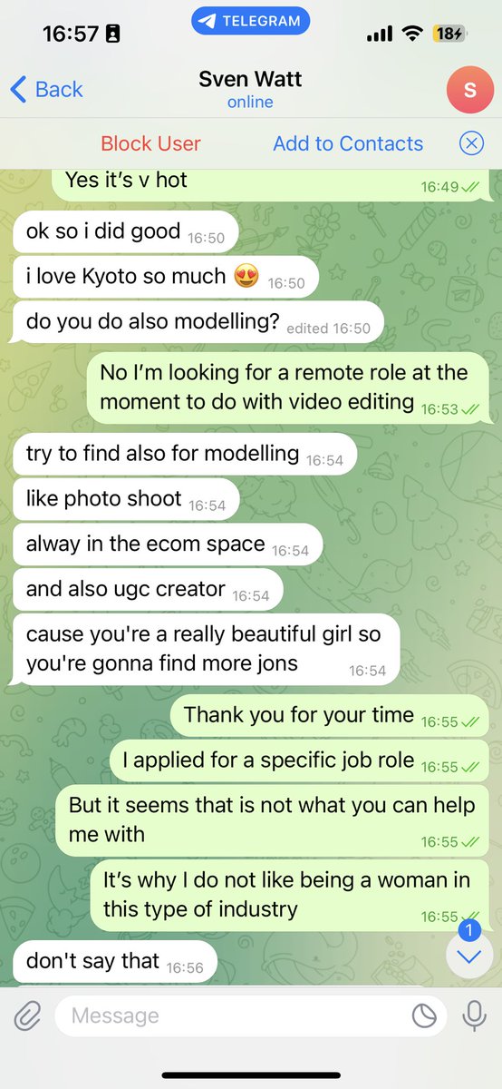 theericaspace's tweet image. the reality of being a woman in the creative industry, mind you I applied to be a VIDEO EDITOR