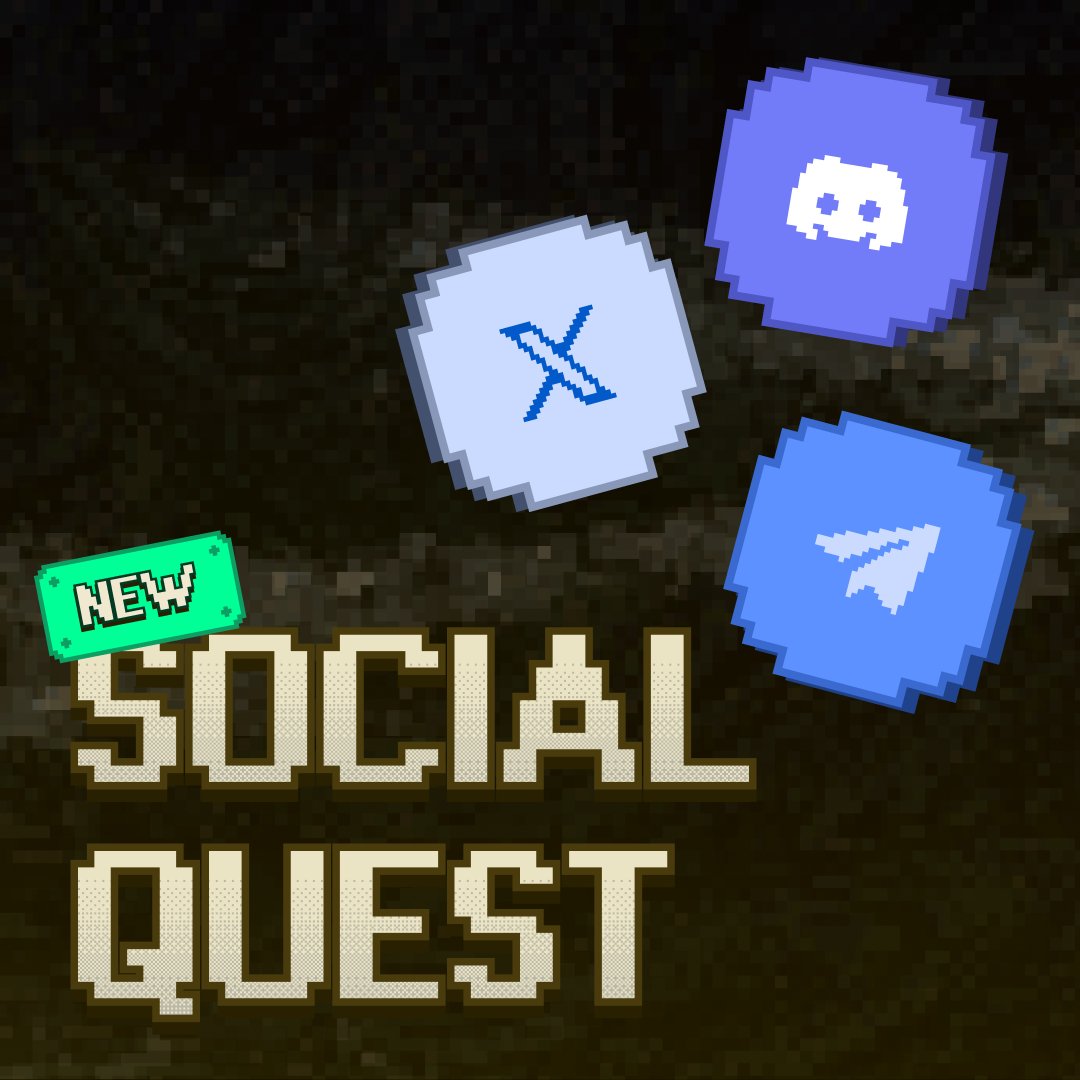 Social Quest is now LIVE! 🚀

Complete quests to earn Energy &amp; Points: app.mattle.fun/quest?tab=Soci…

New quests drop daily, and some have deadlines - check often! ⏳

Note 👇